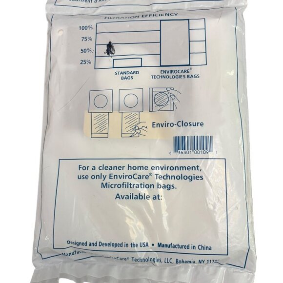 Type S Vacuum Cleaner Bags for Hoover Canister Vacuum 4010064S New in Package - Picture 3 of 5